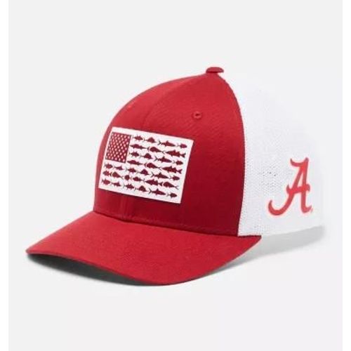 Columbia Pfg Mesh Fish Flag Ball Cap - Alabama-