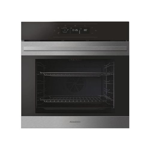 Rosieres - Four intégrable 78l 60cm pyrolyse inox/noir RO6H5G3YTX