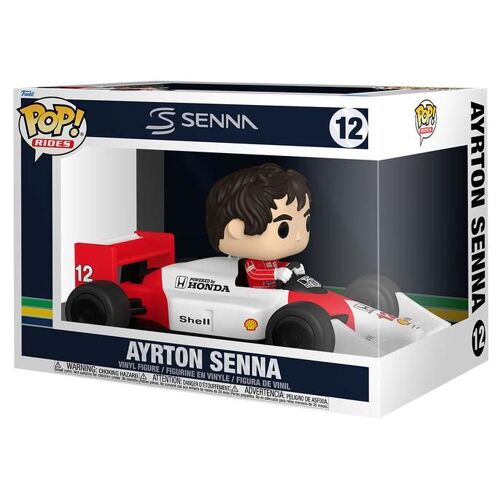 Figurine Funko Pop - Formule 1 (F1) N°12 - Ayrton Senna (89329)