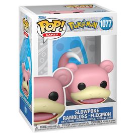 Figurine Funko Pop - Pokémon N°1077 - Slowpoke - Ramoloss - Flegmon (Emea) (86363)