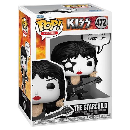 Figurine Funko Pop - Kiss N°472 - The Starchild (And Party Every Day) (84126)