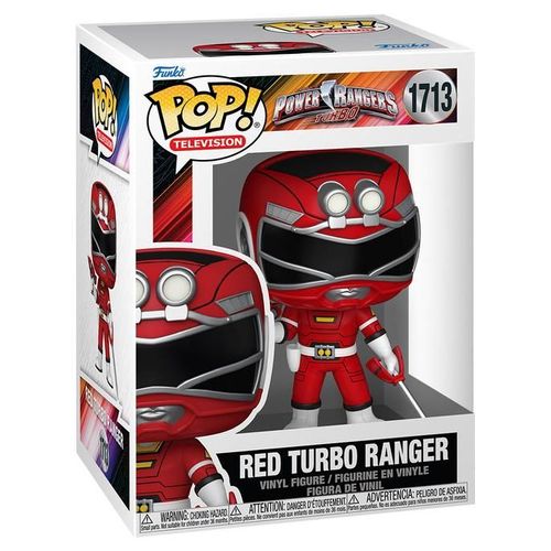 Figurine Funko Pop - Power Rangers N°1713 - Turbo Ranger Rouge (86270)