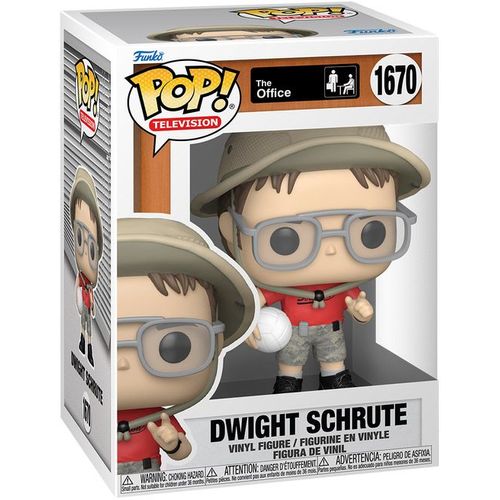 Figurine Funko Pop - The Office N°1670 - Dwight Schrute (Pique-Nique D'entreprise) (75675)
