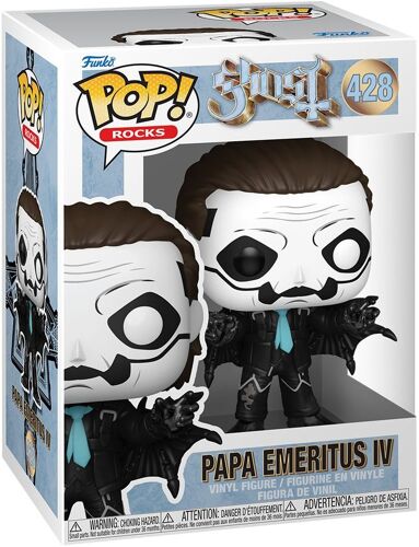Figurine Funko Pop - Ghost (Groupe) N°428 - Papa Emeritus Iv (Bat) (86348)