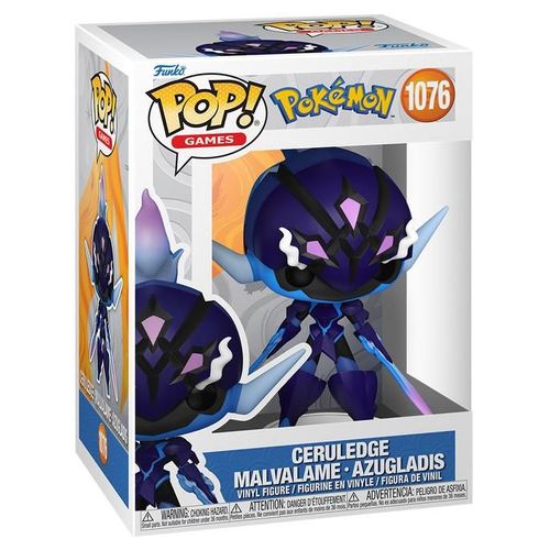 Figurine Funko Pop - Pokémon N°1076 - Ceruledge - Malvalame - Azugladis (Emea) (86362)