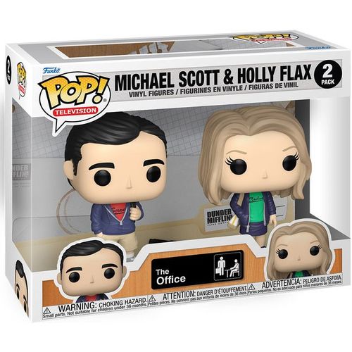 Figurine Funko Pop - The Office - Michael Scott & Holly Flax (Pique-Nique D'entreprise) - Pack (75679)