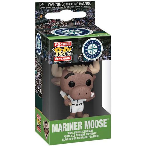 Figurine Funko Pop - Mlb : Ligue Majeure De Baseball - Mariner Moose - Porte-Clés (89130)