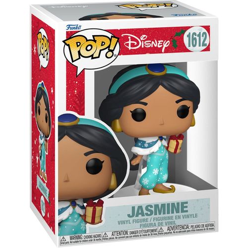 Figurine Funko Pop - Disney N°1612 - Jasmine (Noël) (86070)