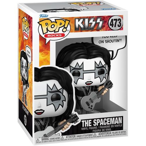 Figurine Funko Pop - Kiss N°473 - The Spaceman (You Keep On Shoutin') (84125)