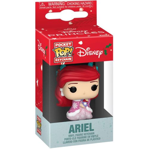 Figurine Funko Pop - Disney - Ariel (Noël) - Porte-Clés (86073)