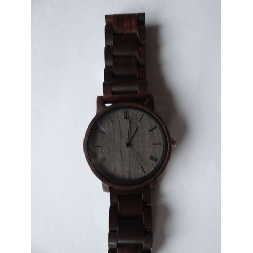 Montre Bois Et Métal Sans Marque