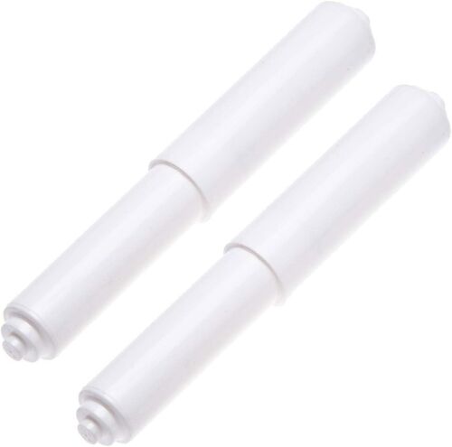 Lot de 2 supports de papier toilette,support de rouleau de papier toilette en plastique pour maison,restaurant,rouleau de rechange à ressort