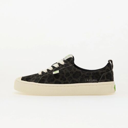 Chaussures Baskets Cariuma W Oca Low Black Jaguar Print Eur