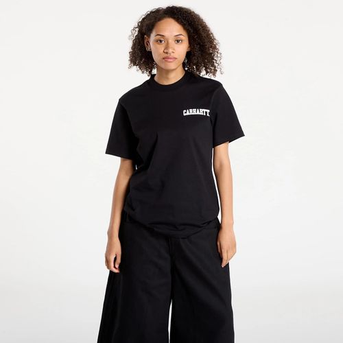 T-Shirt Carhartt Wip S/S University Script T-Shirt Unisex Black/ White L