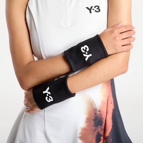 Y-3 Tennis Large Wristband Black M
