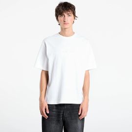 T-Shirt Calvin Klein Hi Low Emb 16s Jersey Tee White Xl