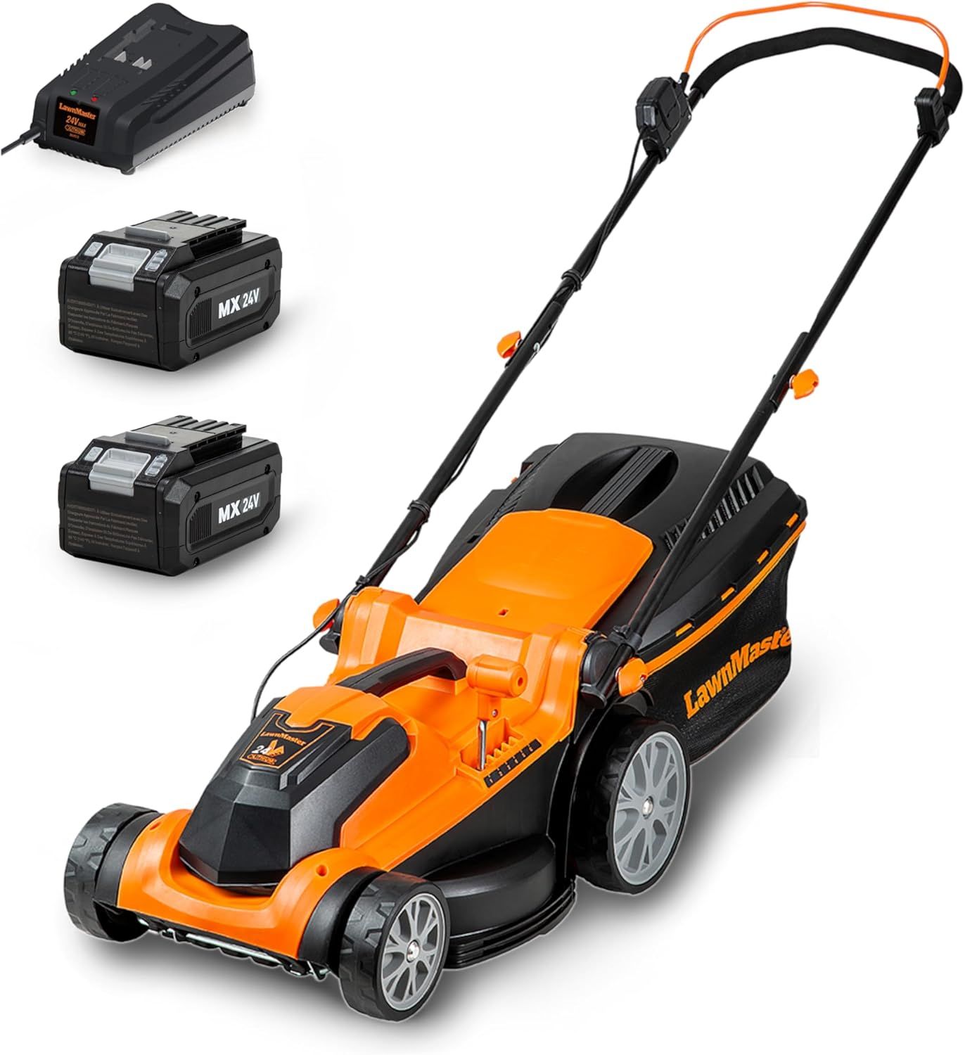 Tondeuse Sans Fil Einhell RASARRO 36/42 – 2 Batteries 4,0 Ah, Moteur Brushless, Bac 50 L – Jusqu’à 550 M²