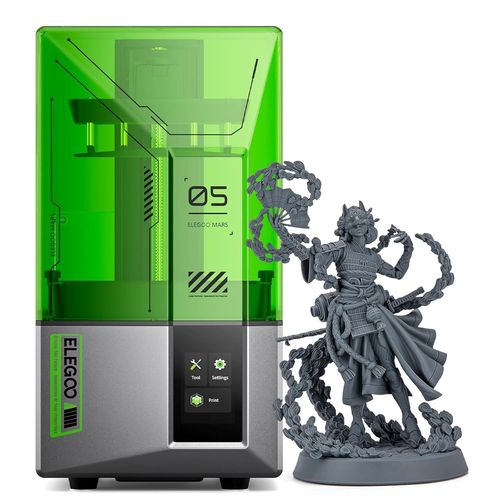 lbgwp60-Mars 5 Imprimante 3D Résine 4K Msla Lcd, Nivellement Automatique, Impression 3D Rapide À 70Mm/H, Détection Intelligante De Résine, Grande Taille D'Impression 143,43 * 89,6 * 150Mm³