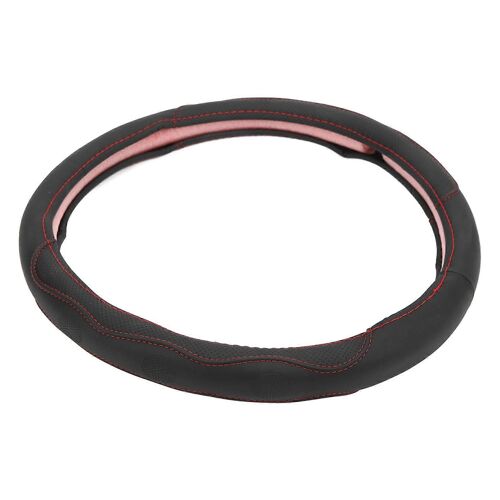 Housse De Volant De Voiture 15in Universal Fit Protecteur De Cuir Artificiel Pour Modificationnoir