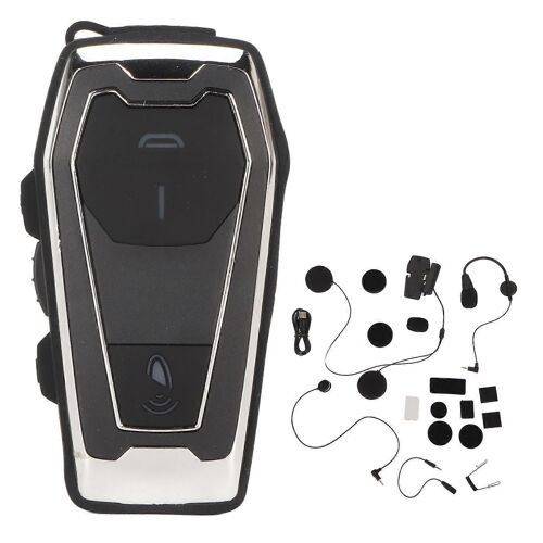 Moto Casque Bluetooth HiFi Stéréo Prise en charge du son GPS Navigation mains libres Appel de musique étanche Big Button Bluetooth 5.0 Casque d'écoute