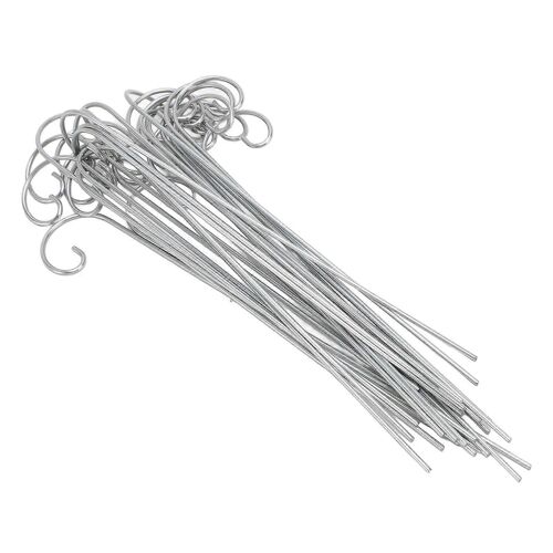 30Pcs Plante Étiquette Crochets Porte En Acier Inoxydable Jardin Marqueurs Piquet Plante Signe Pour Pot De Fleur Bonsaï 200mm