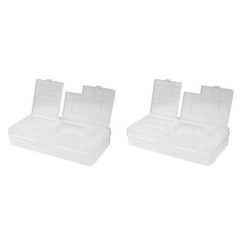 2pcs / Lot Boîte De Rangement Multifonctionnelle Pour Téléphone Portable Carte Mère Ic Pièces Outils De Réparation Conteneur Collecteur