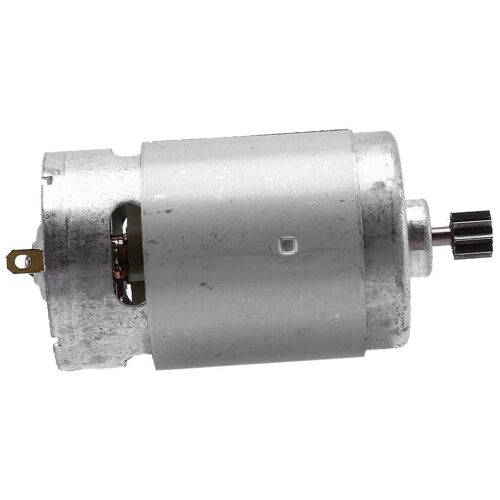 Moteur RS550 21V DC avec vitesse unique 9 dents et couple élevé pour perceuse / tournevis électrique