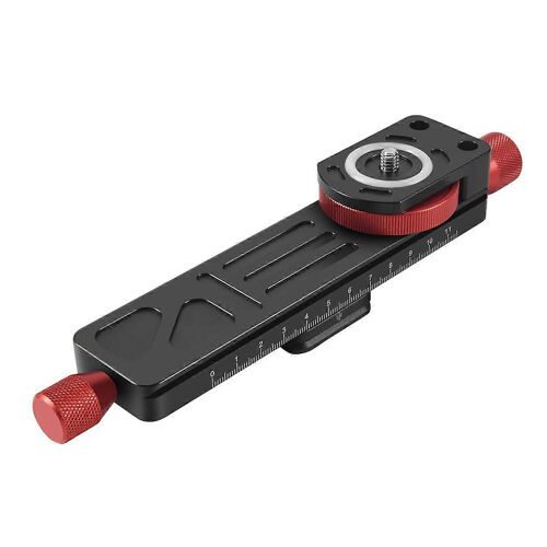 Tout en métal Wormdrive Macro Rail Mise au point fine Mise au point Compatible Arca / Levier Clamp