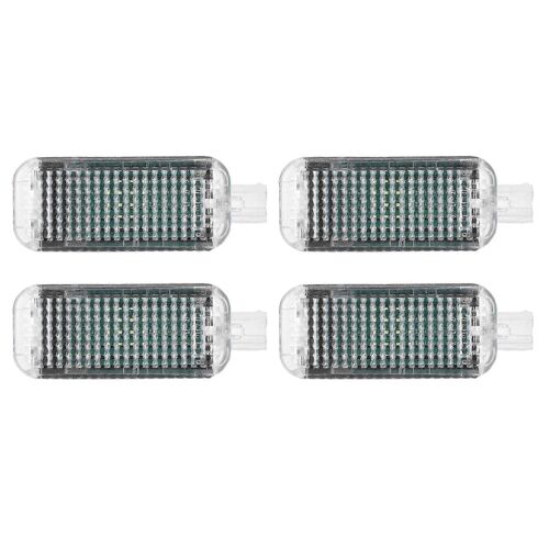 4 Pièces Led Footwell Lights Lumière Intérieure Avec Faisceau De Câblage 4e0947415a Fit For- A3 A4 A5 A6 A7 A8 Q
