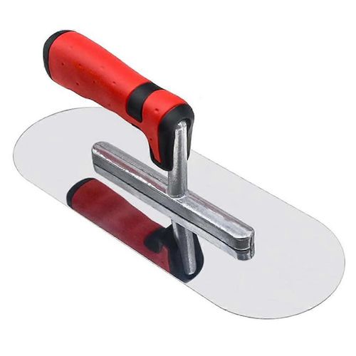 Truelle de piscine en acier inoxydable Béton plat Finition Truelle Outils Ciment Cloisons sèches Plâtrage Maçonnerie C