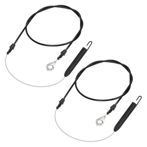Paquet de 2 câbles d'embrayage 532435111 pour tondeuse à gazon autoportée YS4500 YT4000,câble d'engagement de lame de pont 435111