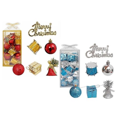 64pcs Pendentif Mousse De Noël Vacances PartyFournitures Décoration de Noëlpour les fêtes à thème de la maison Ch