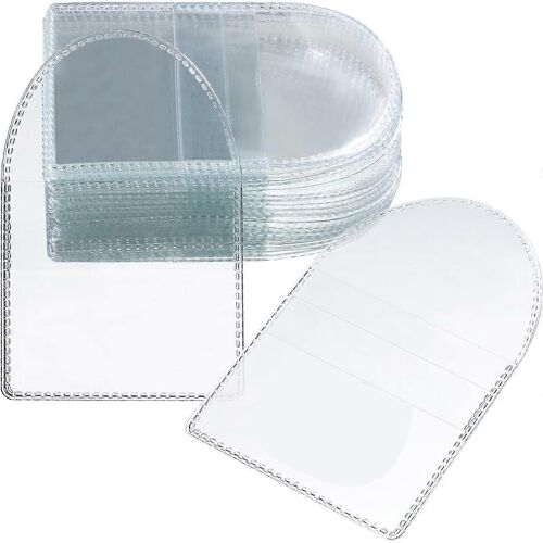 100pcs Single Pocket Coin Flip,2 Pouces Individuels En Plastique Transparent Manchons Holders Coin Holder Small Coi