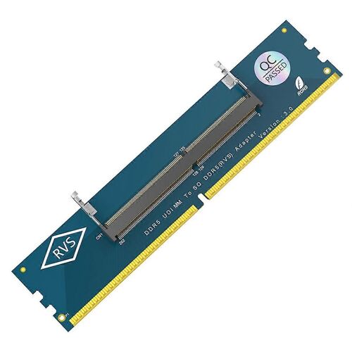 Carte adaptateur de bureau DDR5 RAM vers SO DDR5 U-DIMM,testeur de mémoire SO DDR5 vers DDR5 U-DIMM Convert
