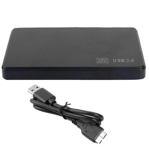 Boîtier de disque dur 2,5 pouces Boîtier SSD ultra-mince portable avec Boîtier de disque dur 2,5 pouces Boîtier SSD ultra-mince portable avec