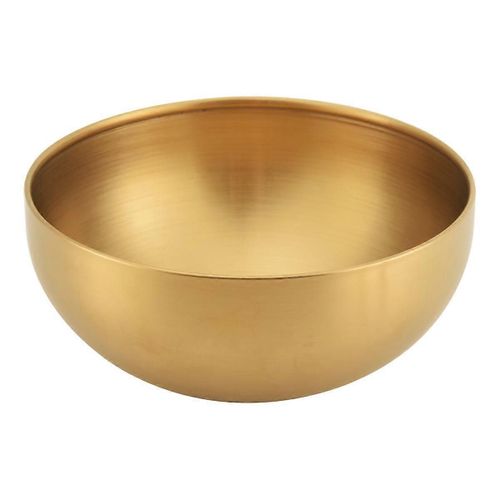 Bol À Soupe En Acier Inoxydable De Grande Capacité,Or,15x7cm