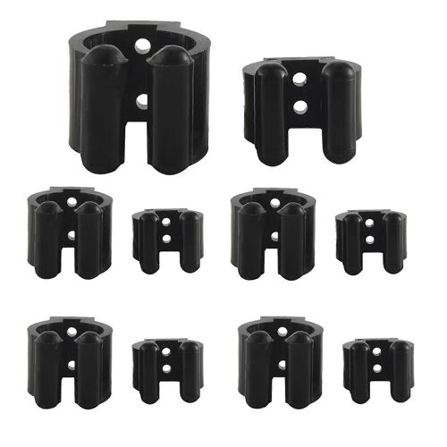 20 Pièces De Pinces De Rangement De Canne À Pêche Régulières, Support De Canne À Pêche Clip De Rangement Rack, 2 Style Et 10 Pièces