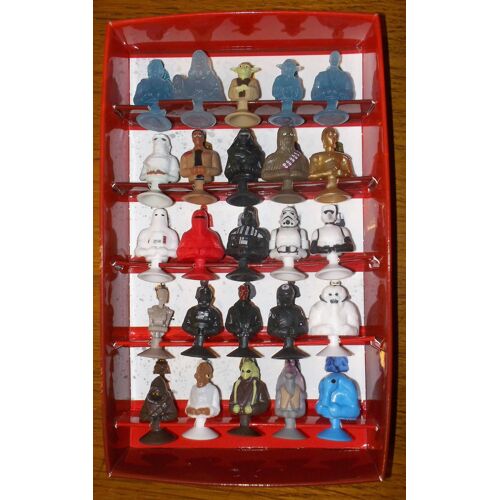 Lot Complet De 25 Figurines Micropopz Star-Wars - Leclerc 2017