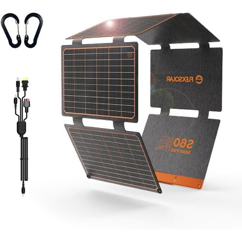 Chargeur De Panneau Solaire Portable 15 W (5,5 V/2,8 A Max), Panneaux Solaires Étanches Ip67 Pliables Avec Port Usb Compatible Avec Iphone Xs/X/8/7, Ipad, Samsung Pour L'extérieur