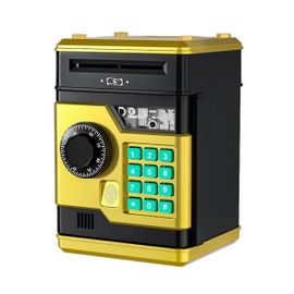 Tirelire électronique ATM Mot de passe Tirelire Coffre-fort Smart Fingerprint Automatique Banque Enfants Cadeau Mone