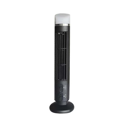 Ventilateur de refroidisseur d'air portable,Ventilateur tour rationalisé avec LED,Vent puissant,Peu encombrant,Conception sans pale,