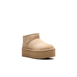 Ugg Botte Classic Ultra Mini Plateforme Beige