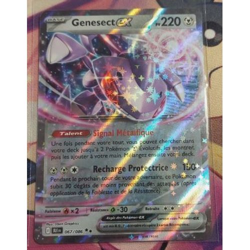 Pokémon Genesect Ex 067 / 086 Ev10.5 Foudre Noire