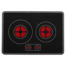 Cuisiniere a induction realiste avec effets lumineux, jouet de cuisine pour enfants, jeu de simulation, modele de cuisine a induction, jouet pour tout-petits, 28 x 19,5 x 2 cm, multicolore
