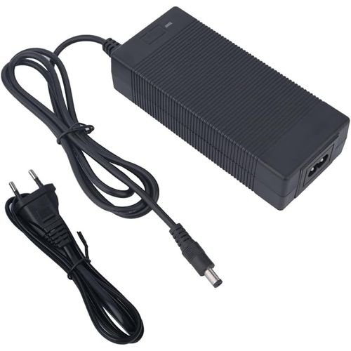 Chargeur Trotinette Electrique 42v 2a, Chargeur Vélo Electrique, Lithium Chargeur De Batterie 36v Adaptateur Secteur Alimentation