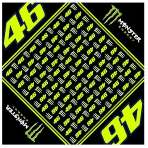 Bandana Homme Vr46 Monza Monster Energy Officiel Motogp Valentino Rossi