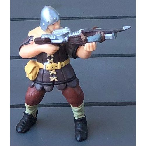 Figurine Arbalétrier Papo 2000, Moyen-Age, Arc, Arbalète
