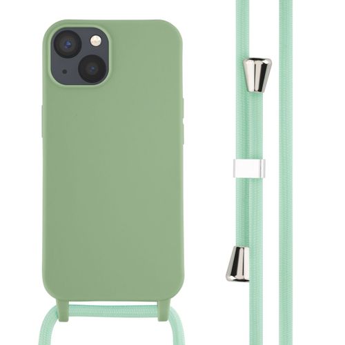 Imoshion Coque En Silicone Avec Cordon Iphone 13 Vert