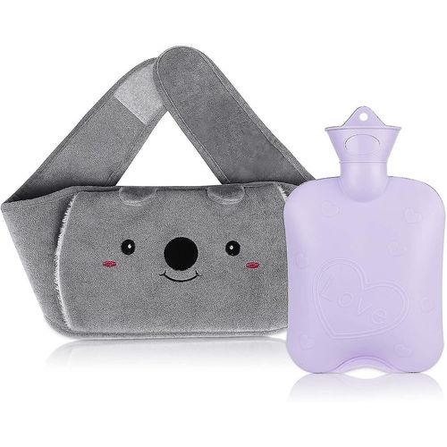 Bouillotte Avec Couvercle,Soulagement Rapide De La Douleur Confort Pour Le Cou,Le Dos (Kui)