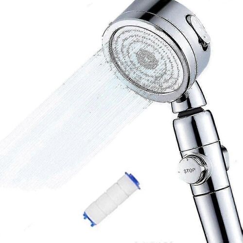 Pomme de douche haute pression, pomme de douche portative avec arrêt complet activé / désactivé